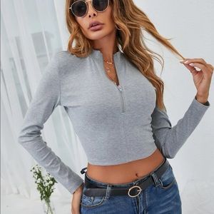 Half zip jacket